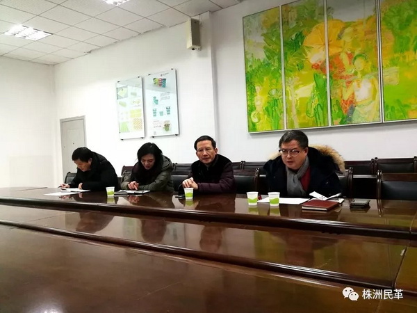 民革湖南工业大学工作委员会召开全体党员大会并成立民革湖南工业大学一、二、三支部 (5)专职副主委汪迎伟出席会议并讲话_调整大小.jpg