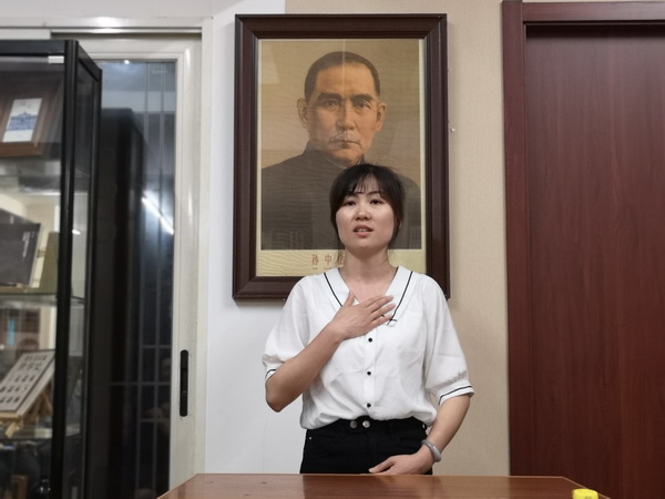 民革株洲天元区工委举办庆祝新中国成立70周年演讲活动 (5)环保支部党员唐秀_调整大小.jpg