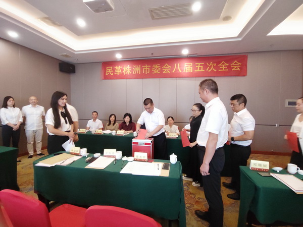 民革株洲市委会召开八届四次、五次全会暨届中调整会议 (4).jpg